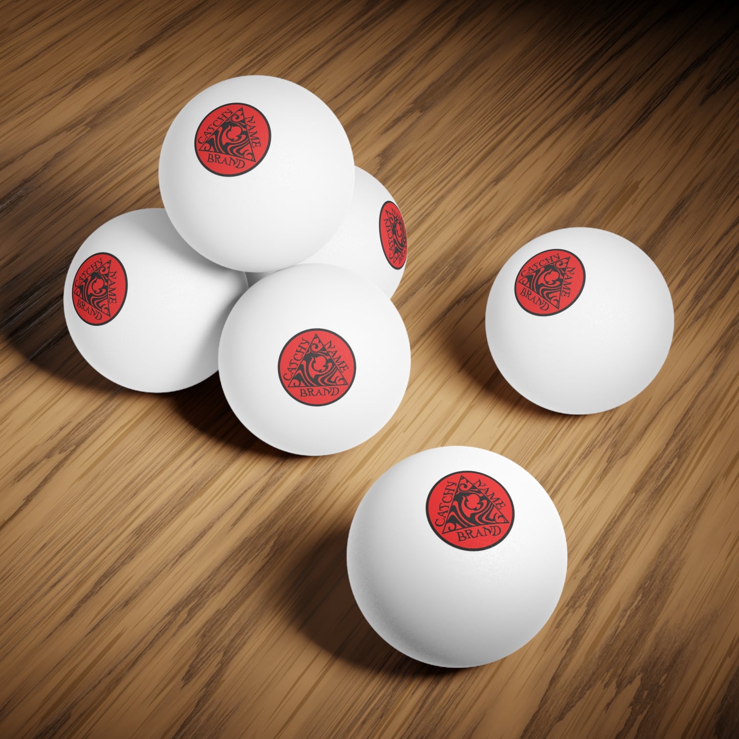 Ping Pong Balls, 6 pcs